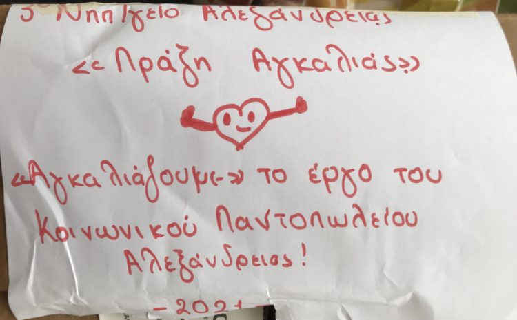  Μικροί μαθητές στηρίζουν το Κοινωνικό Παντοπωλείο Δήμου Αλεξανδρείας